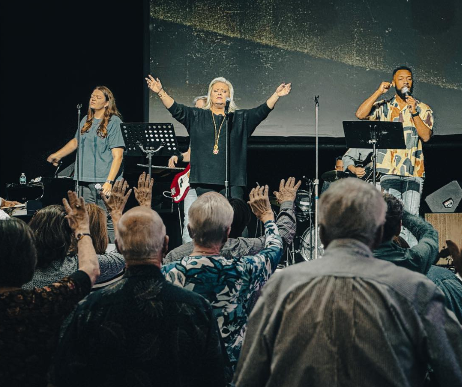 Church in Arlington, Texas woman reading book while sitting on chair