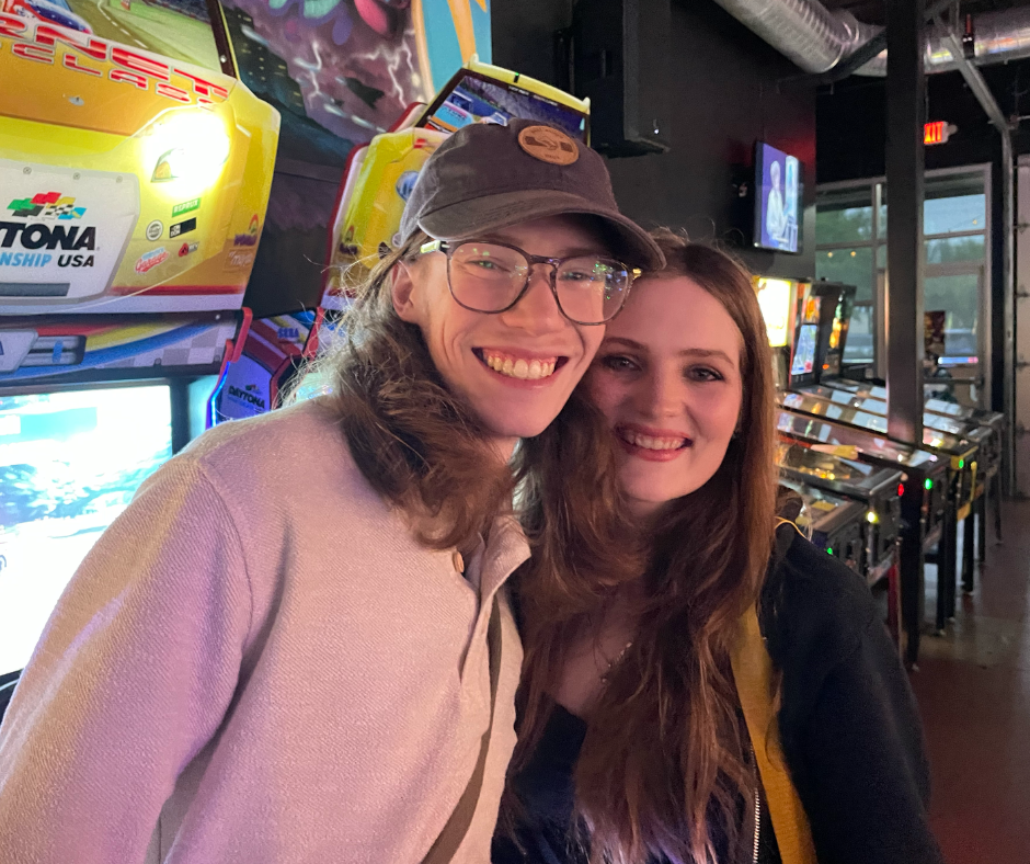MidCity Students three men and laughing two women walking side by side